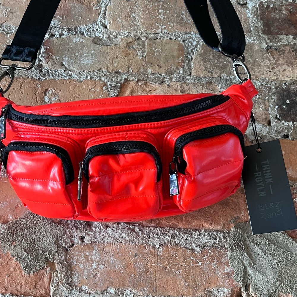 Poppy Patent Crossbody Bag